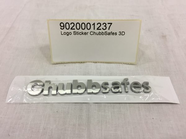 Logo Sticker ChubbSafes 3D