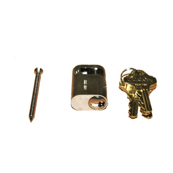 SCHLAGE 2000 SINGLE OVAL CYL OS 45MM REST C/W 4 KEYS