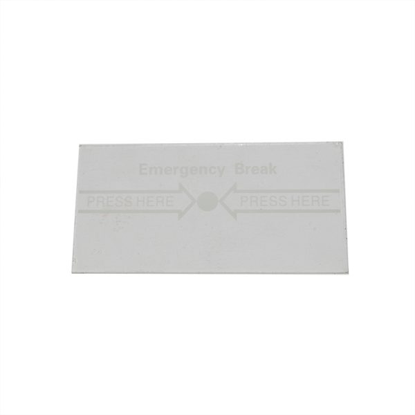 REPLACEMENT CLEAR GLASS FOR CP-15 & CP-21  CPGLASS