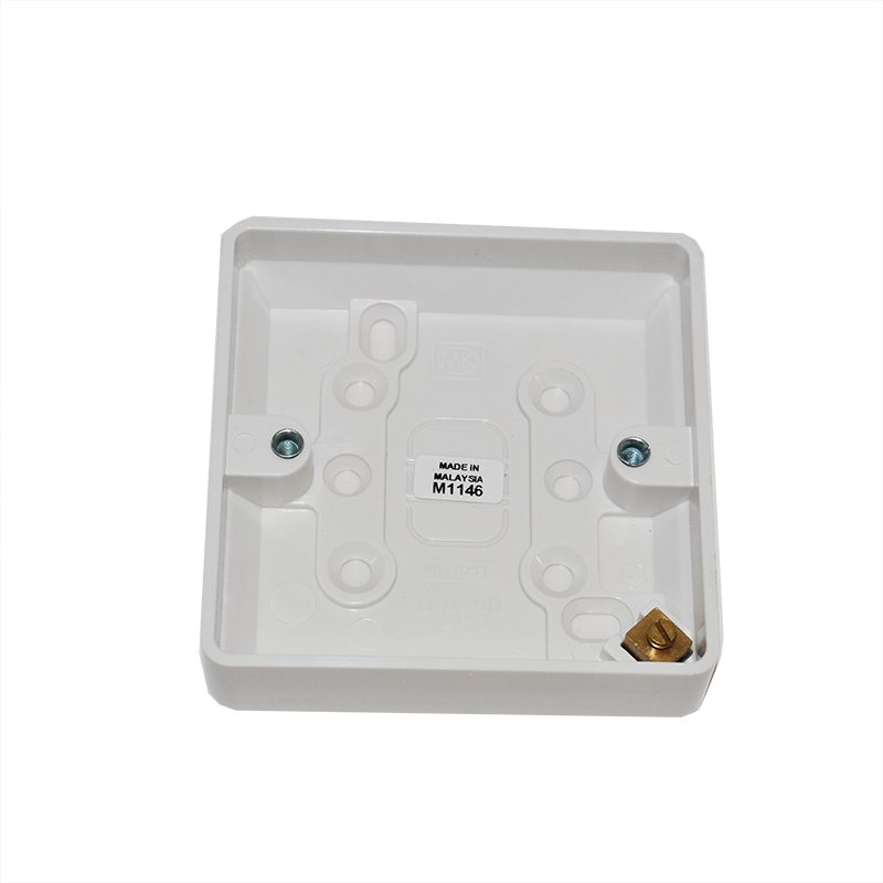 LARGE BACK BOX -K2140 WHI MK IG 30MM SURF BOX MLD